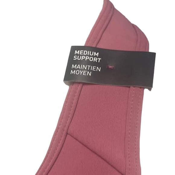 New Adidas XL 48DD Medium Support Removeable Pads Training Sports Bra - Picture 2 of 5